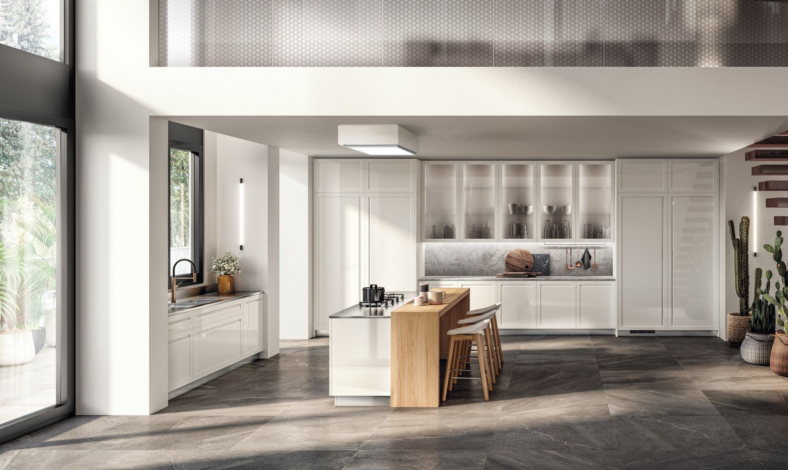 Immagine di una Cucina Carattere di Scavolini