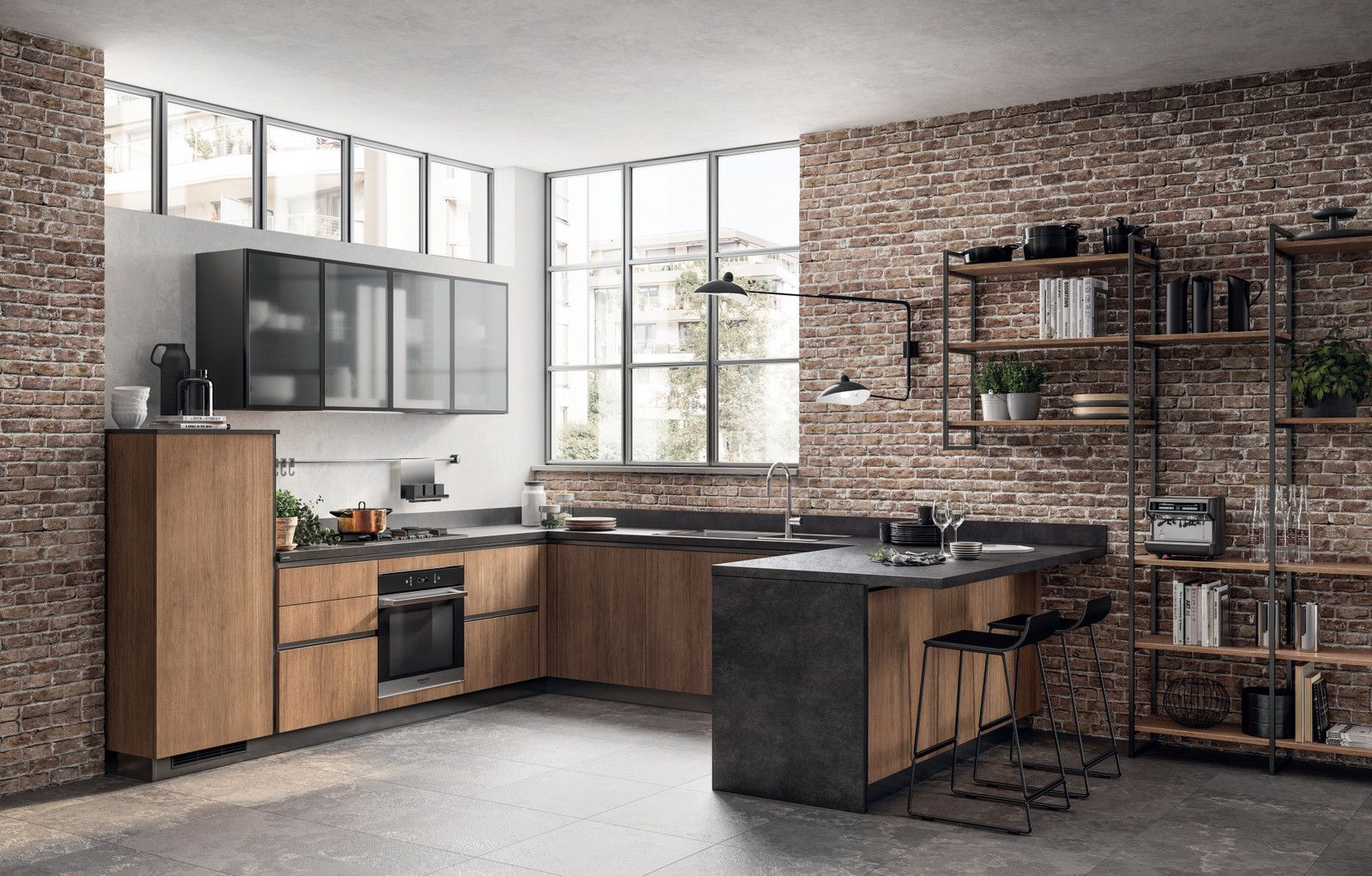 Immagine di una Cucina DeLinea di Scavolini 