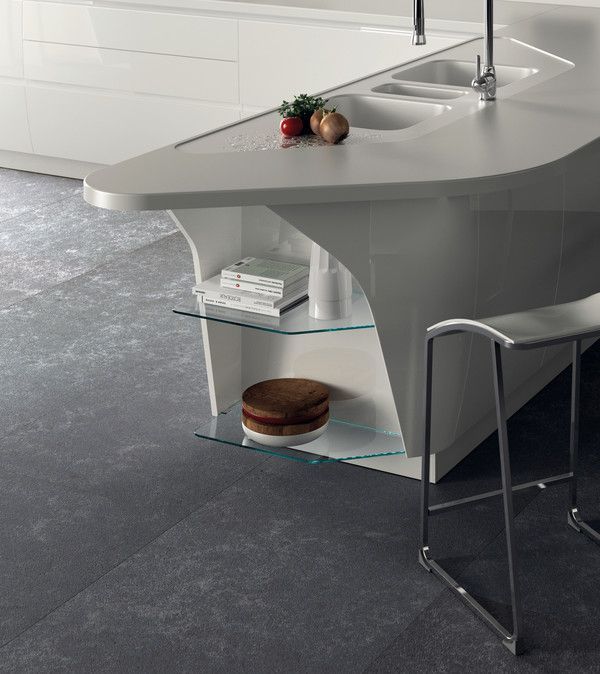 Immagine di una cucina Flux Swing di Scavolini 