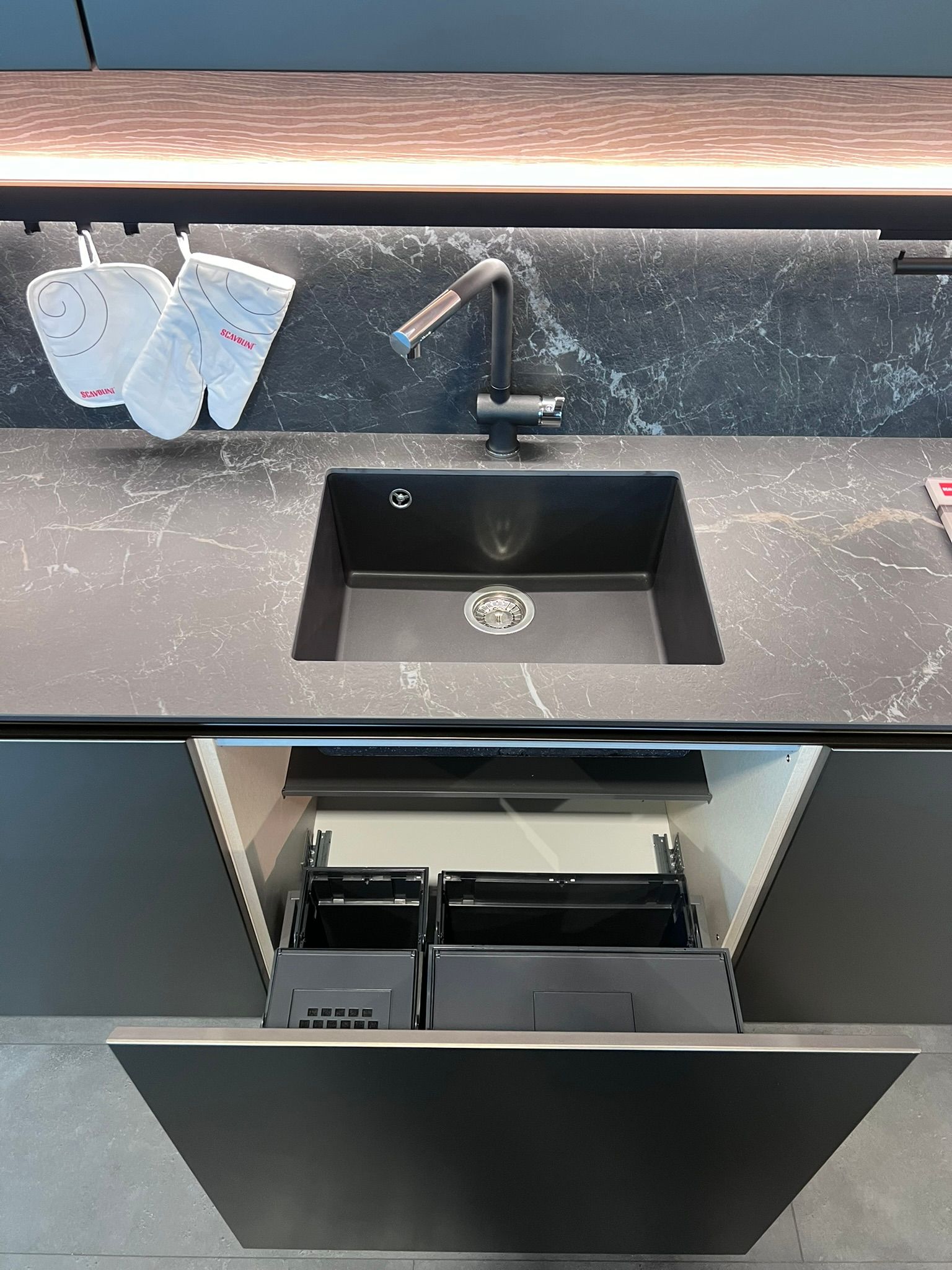 Immagine della cucina Lumina di Scavolini, esposta presso Arredamenti Capelli