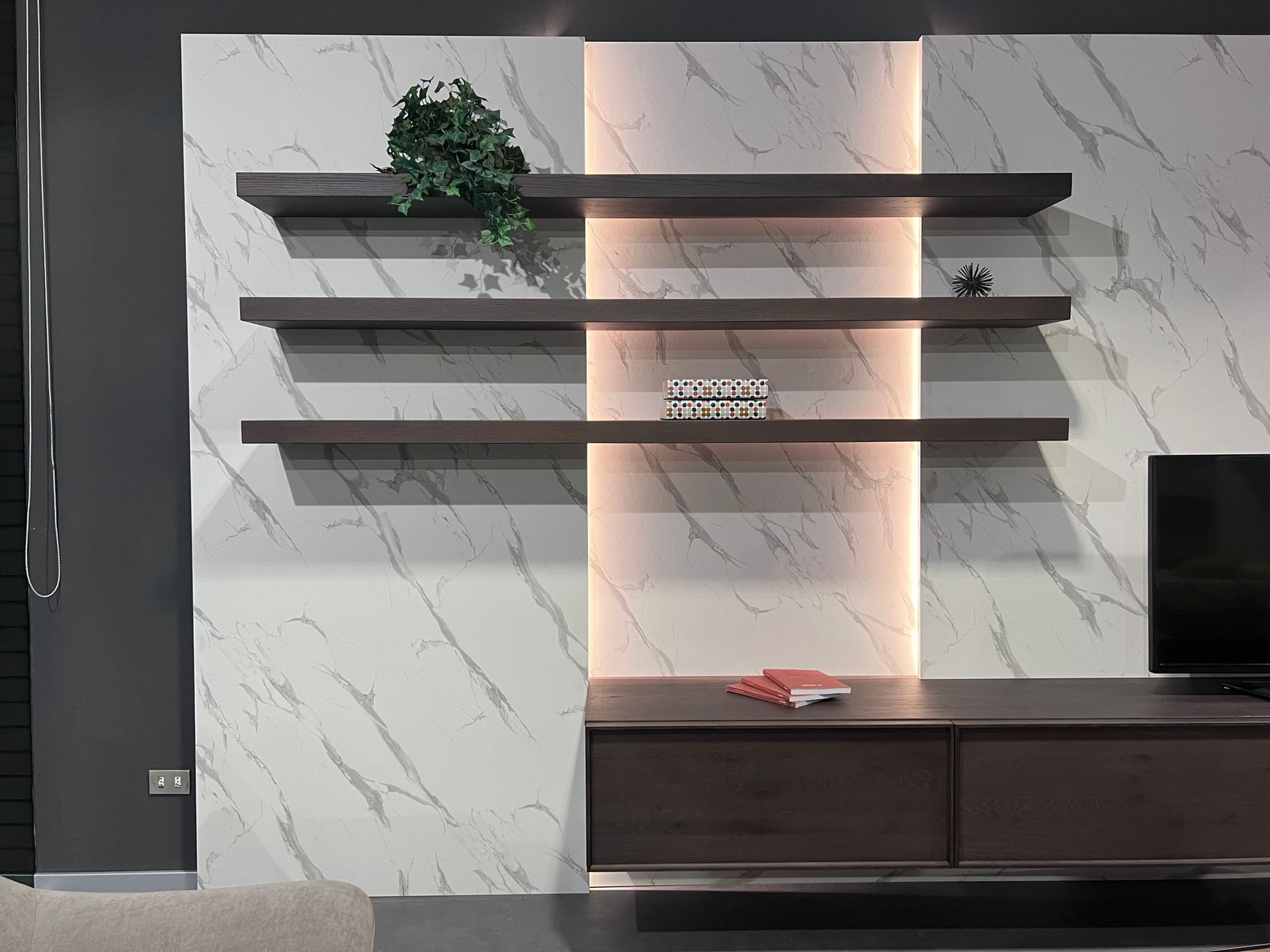 Immagine del living Moka di Maronese ACF, esposto presso Arredamenti Capelli