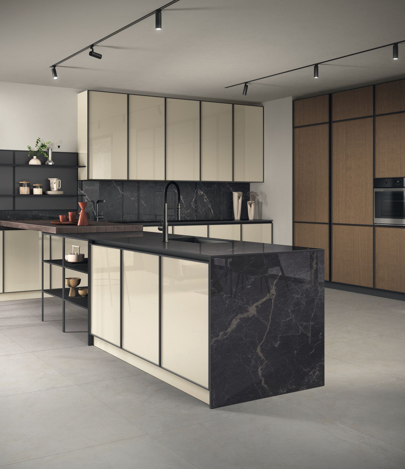 Immagine di una cucina Jeometrica di Scavolini 
