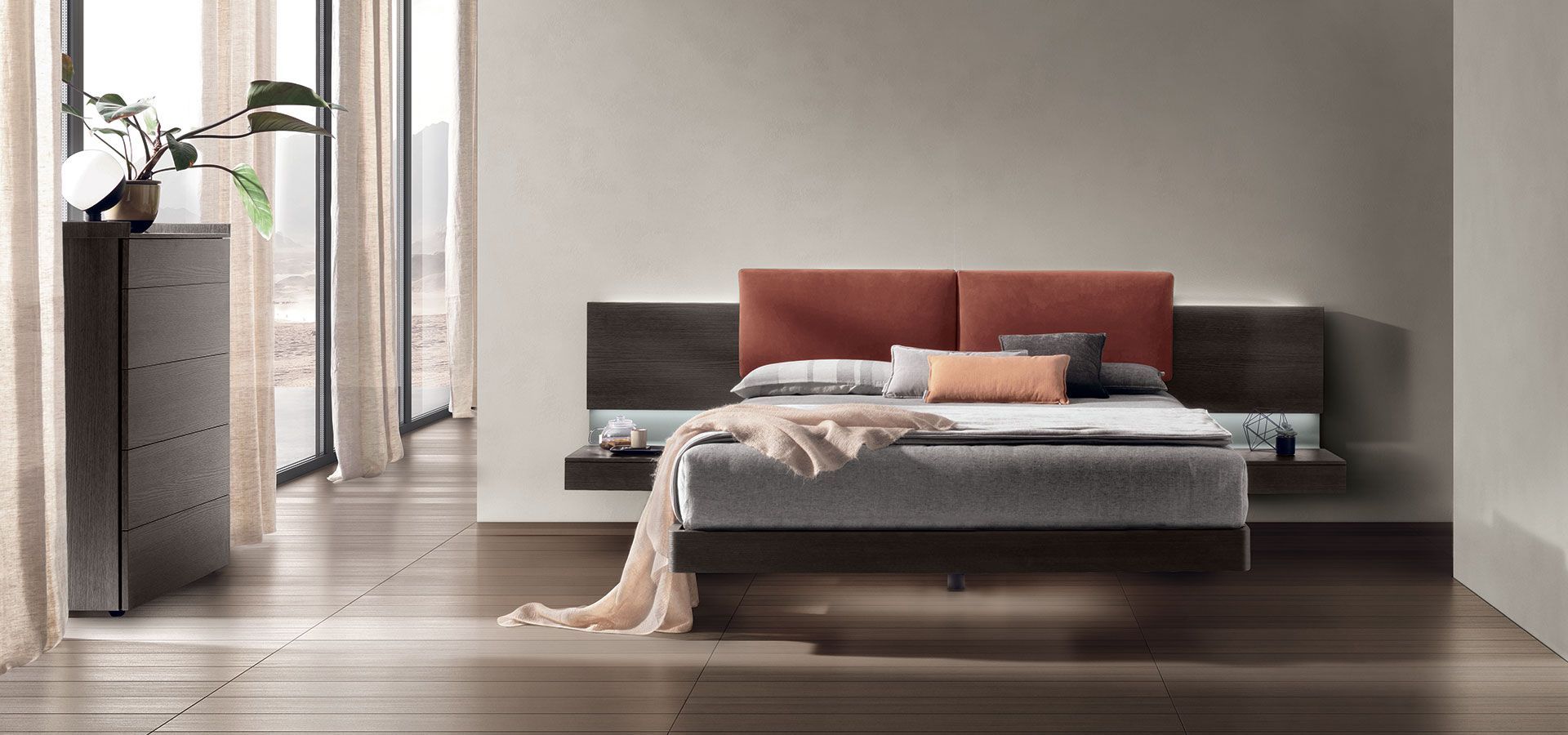 Immagine di un letto Shiro di Tomasella