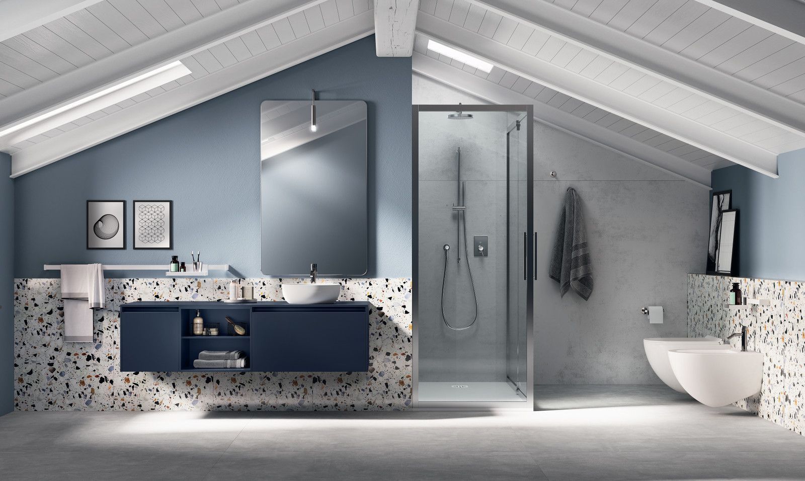 Immagine di un Bagno Miko di Scavolini