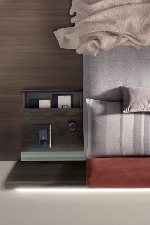 Immagine di un letto Shiro di Tomasella