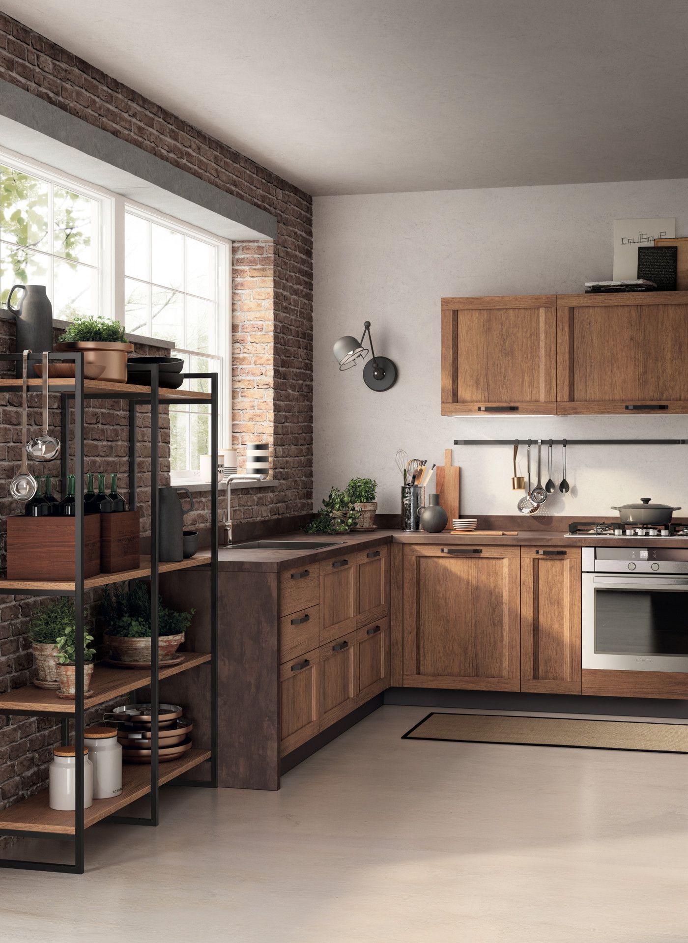 Immagine di una cucina Sax di Scavolini