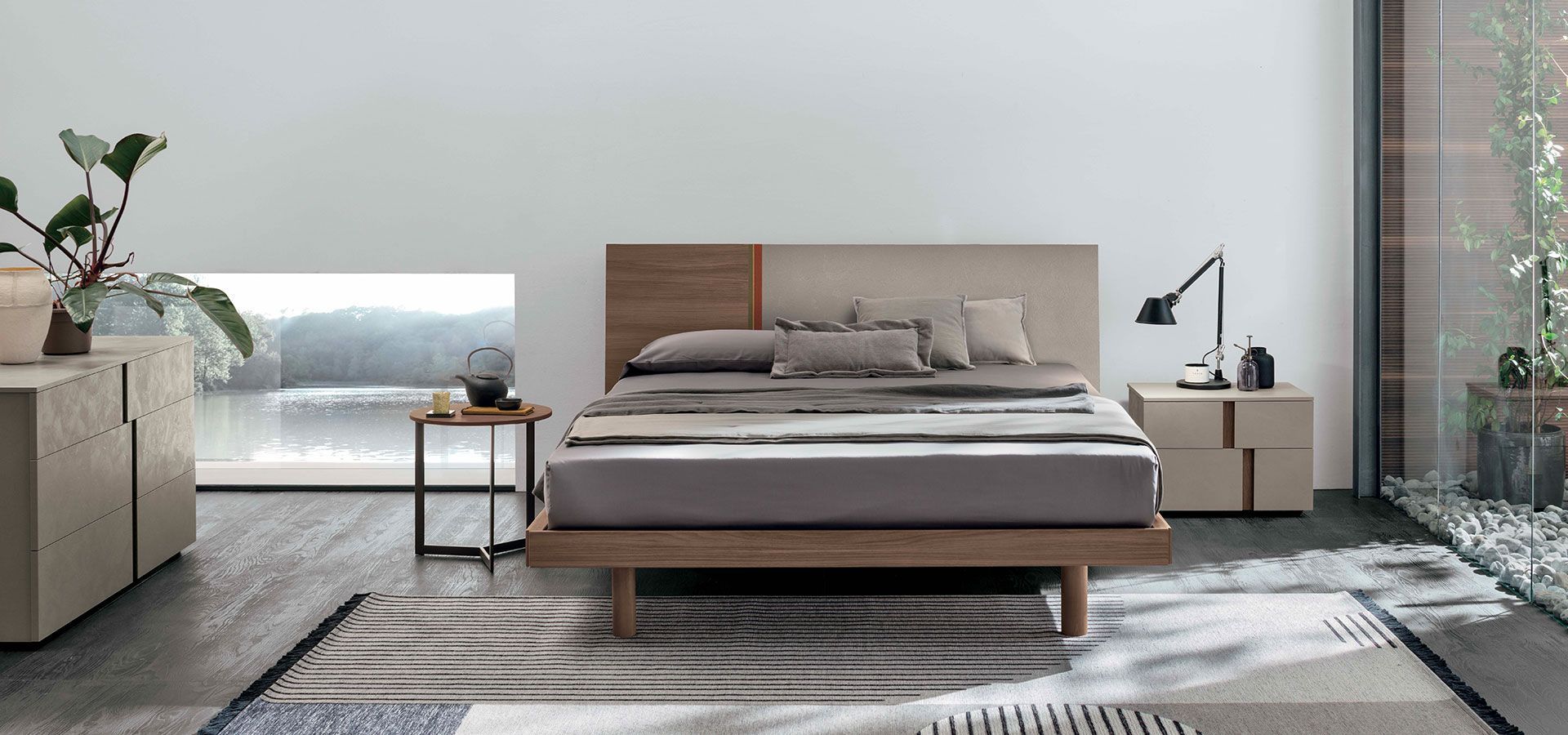 Immagine di un letto di Tomasella