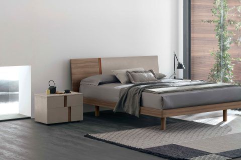 Immagine di un letto matrimoniale Ken di Tomasella