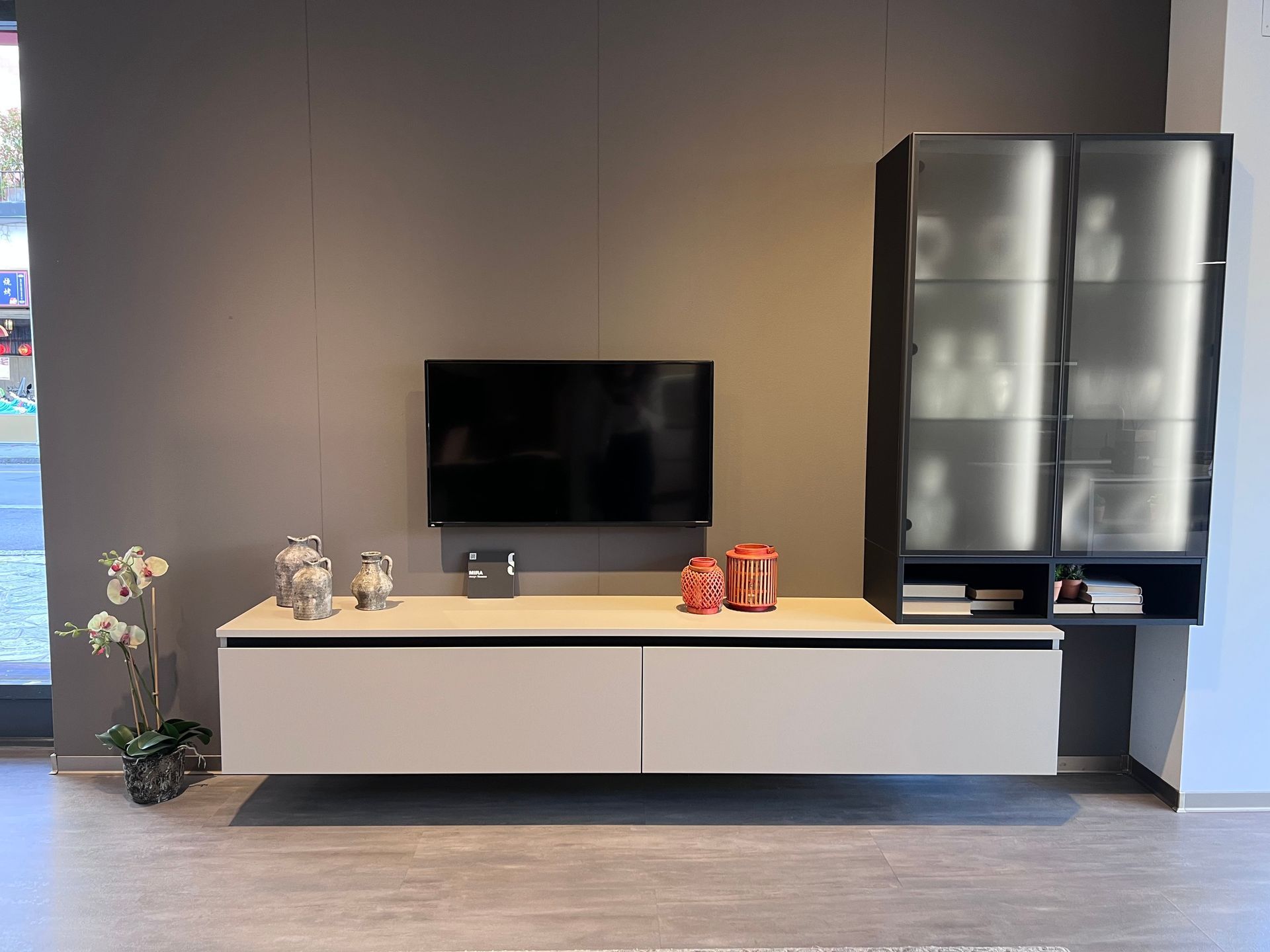 Immagine di un living Mira di Scavolini