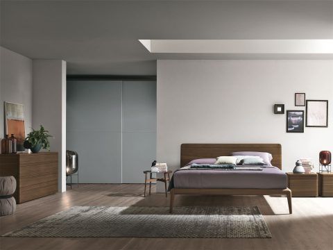 Immagine di un letto matrimoniale Prado di Tomasella