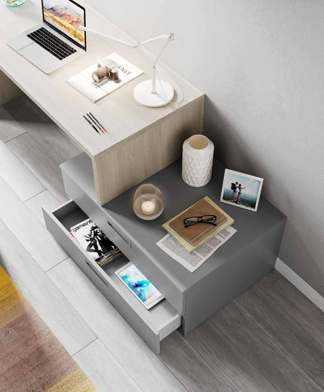 Immagine di una cameretta Mistral, composizione 12