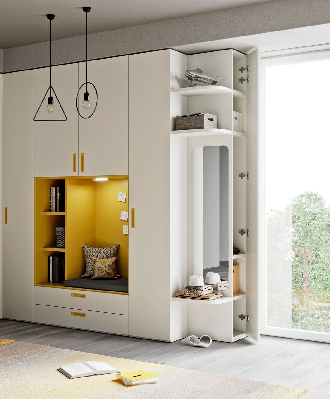 Immagine di una cameretta Mistral, composizione 12