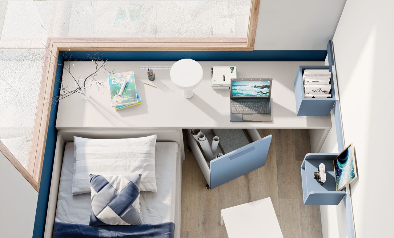 Immagine di una cameretta Mistral, composizione 16