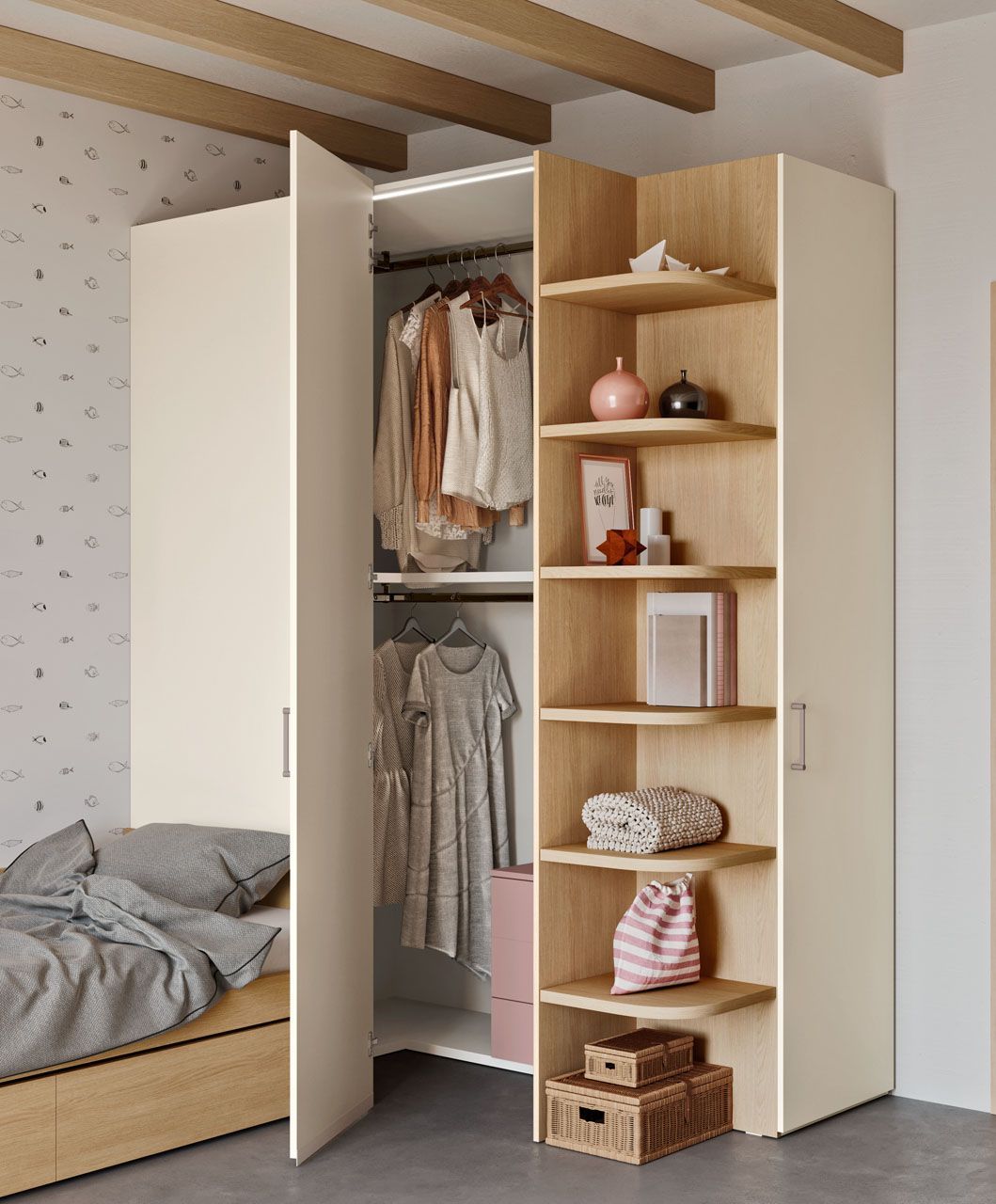 Immagine di una cameretta Mistral, composizione 24