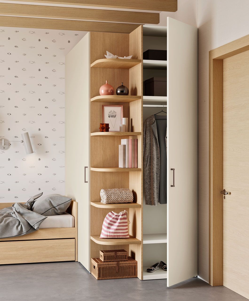 Immagine di una cameretta Mistral, composizione 24