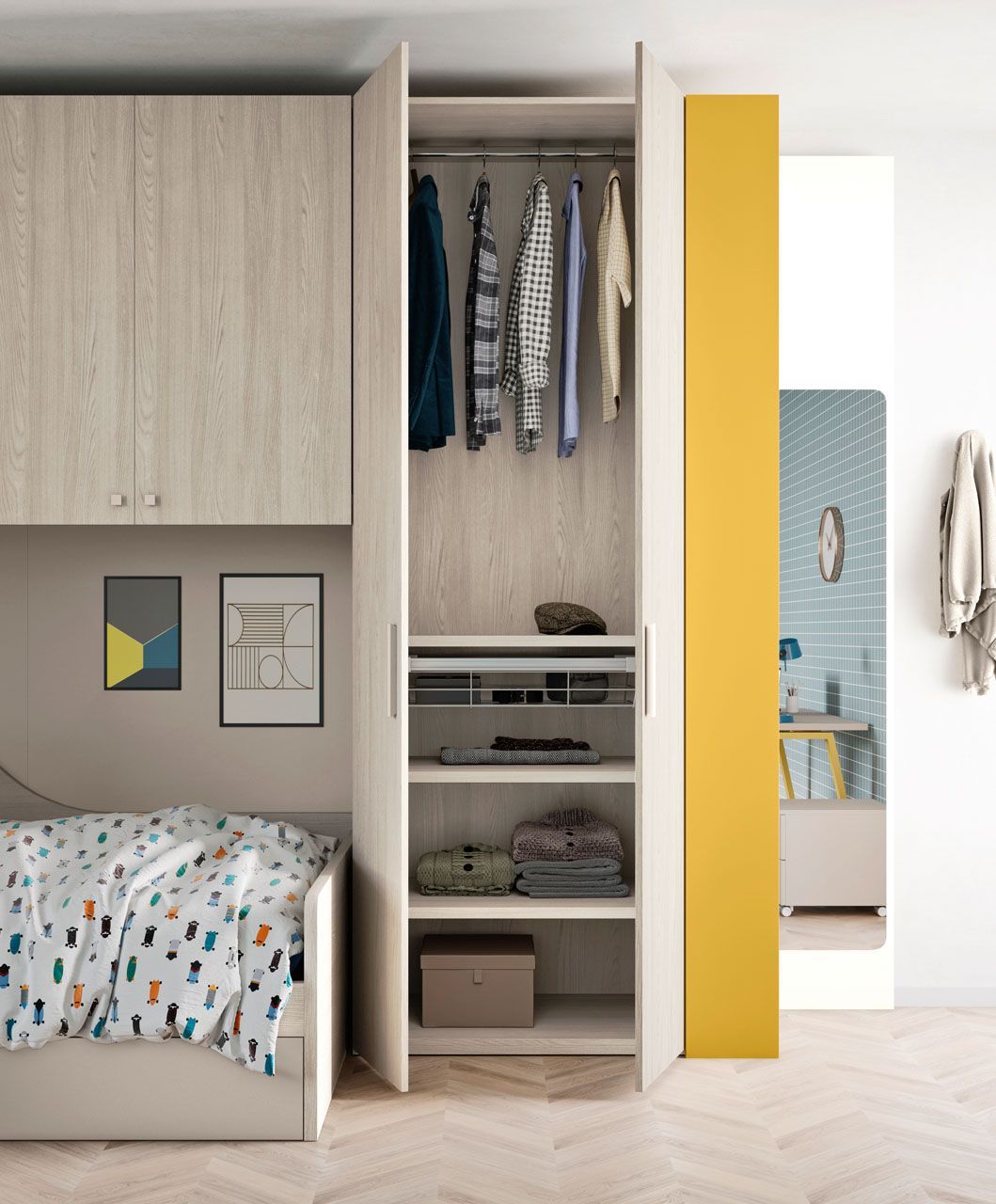 Immagine di una cameretta di Mistral, composizione 32