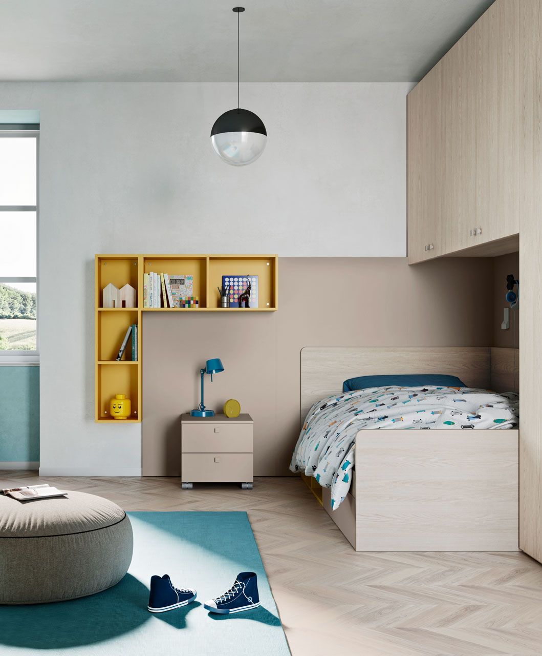 Immagine di una cameretta di Mistral, composizione 32