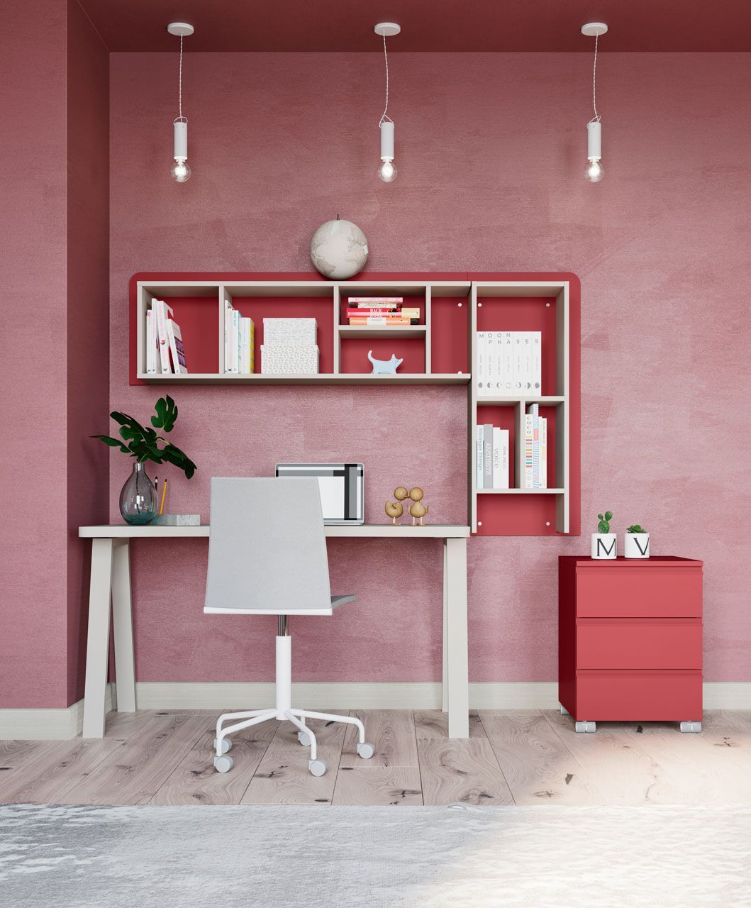 Immagine di una cameretta Mistral, composizione 36