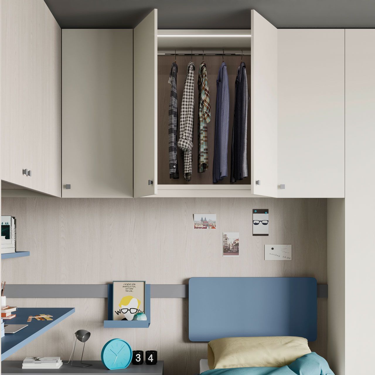 Immagine di una cameretta Mistral, composizione 43