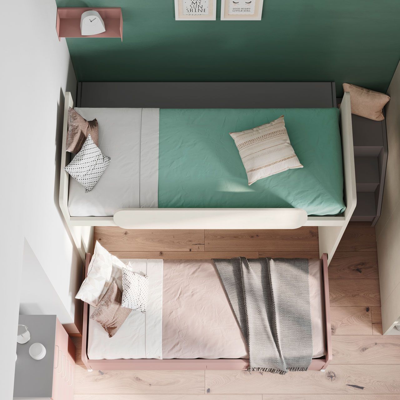 Immagine di una cameretta Mistral, composizione 53