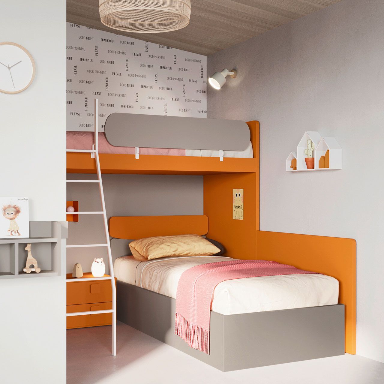 Immagine di una cameretta Mistral, composizione 55