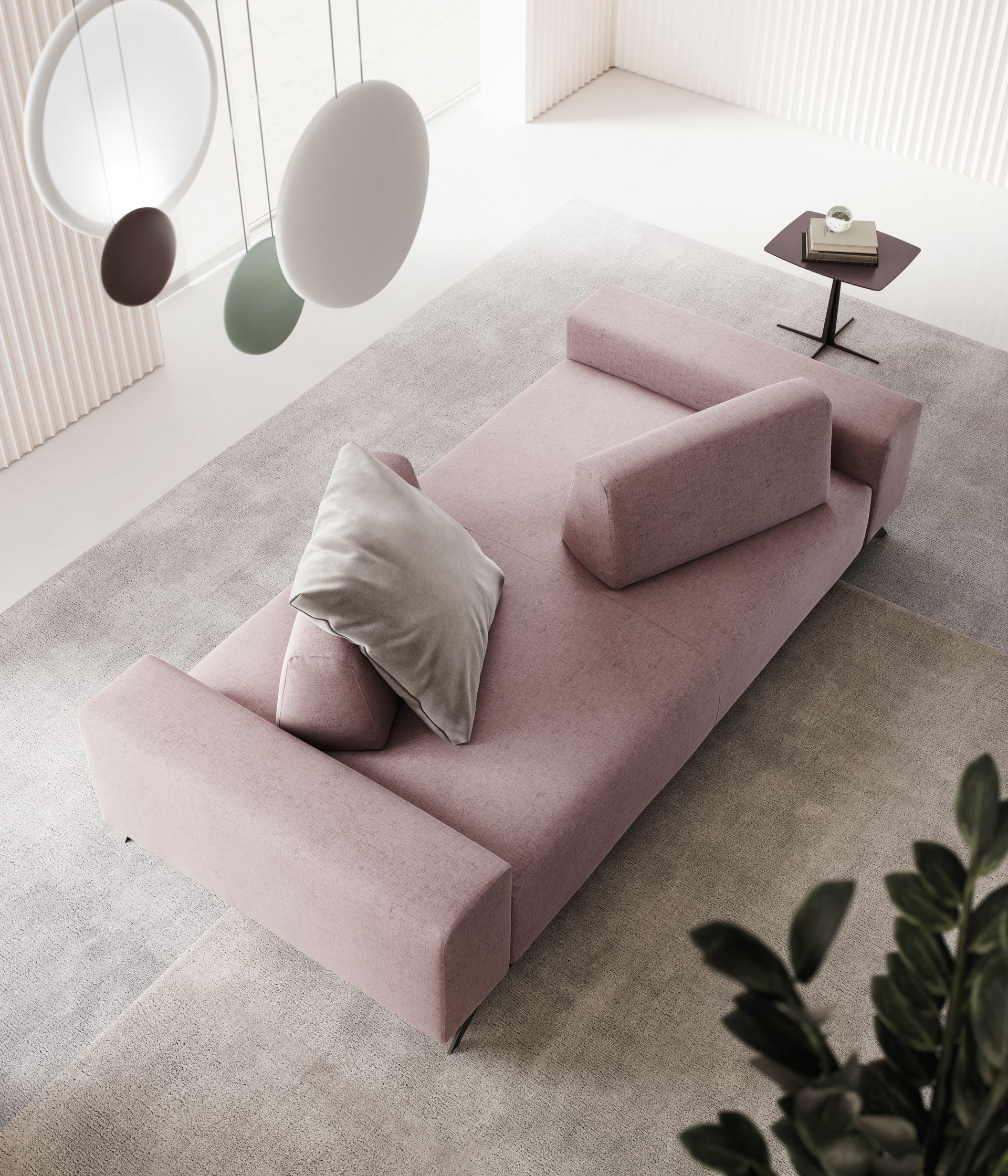 Immagine di un divano Newton di Doimo Salotti