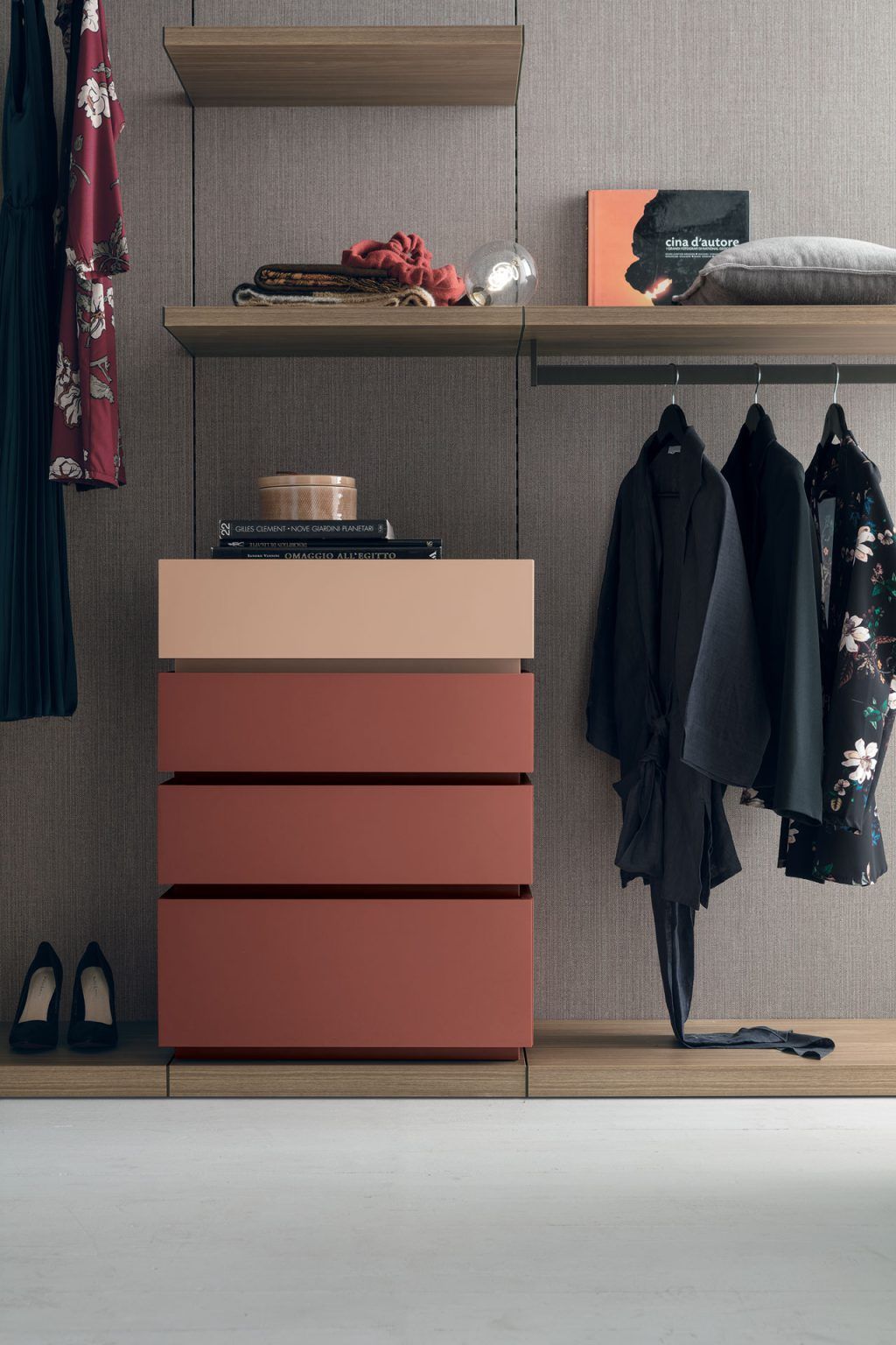 Immagine di una cabina armadio Pratico di Tomasella