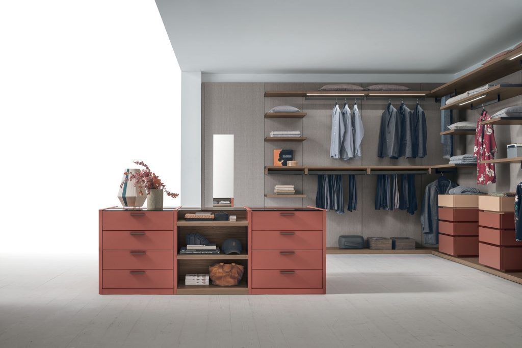 Immagine di una cabina armadio Pratico di Tomasella