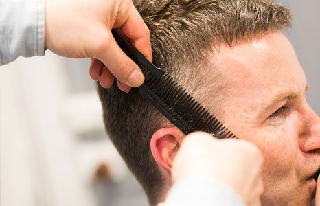 men's hair styling