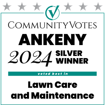 Community votes ankeny 2024 silver winner voted best in lawn care and maintenance