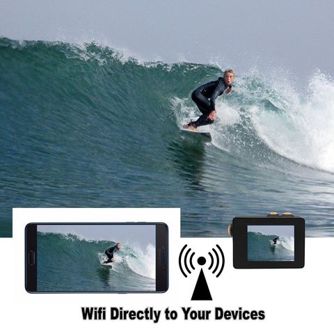 wifi enabled action camera
