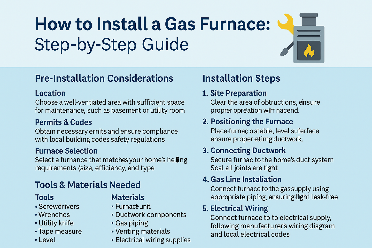 Gas Furnace Installation Guide