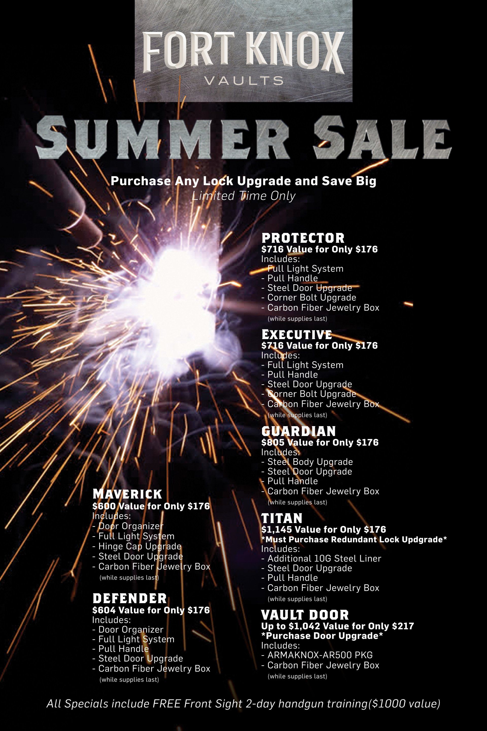 Fort Knox Summer Sale