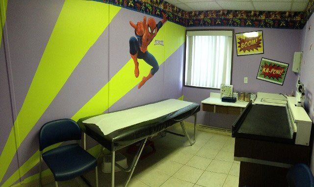 Spiderman Doctor Room — Toms River, NJ — Sunny Pediatrics, Inc.