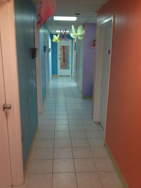 Hallway To Doctor Rooms — Toms River, NJ — Sunny Pediatrics, Inc.