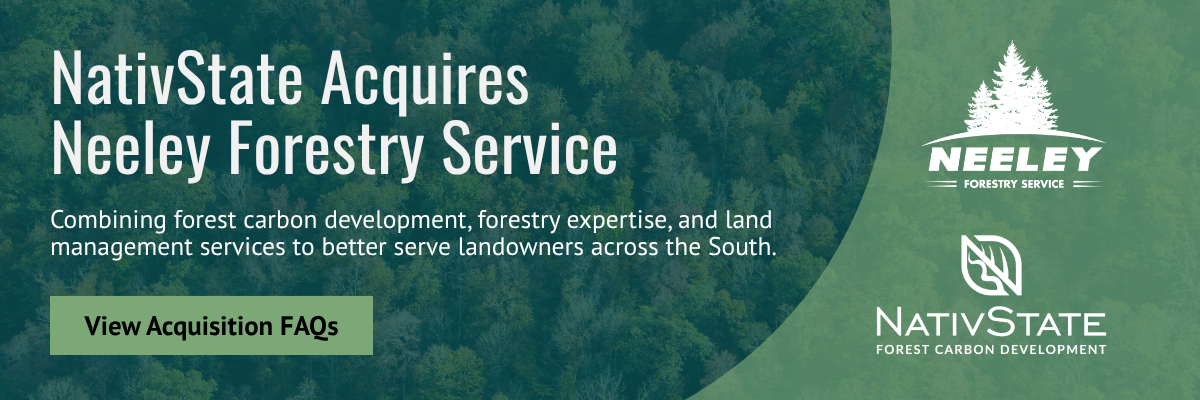 Announcement of Neeley Forestry being acquired by NativState