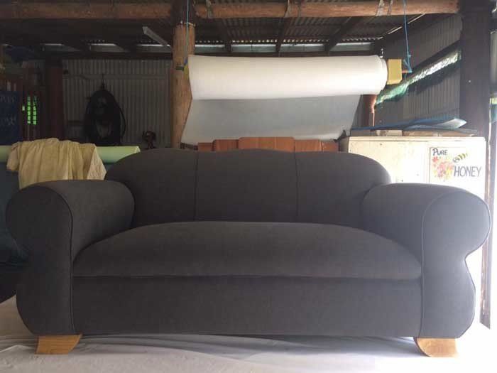 upholstered sofa seat