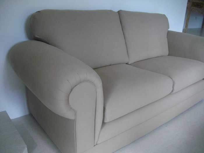 upholstered sofa