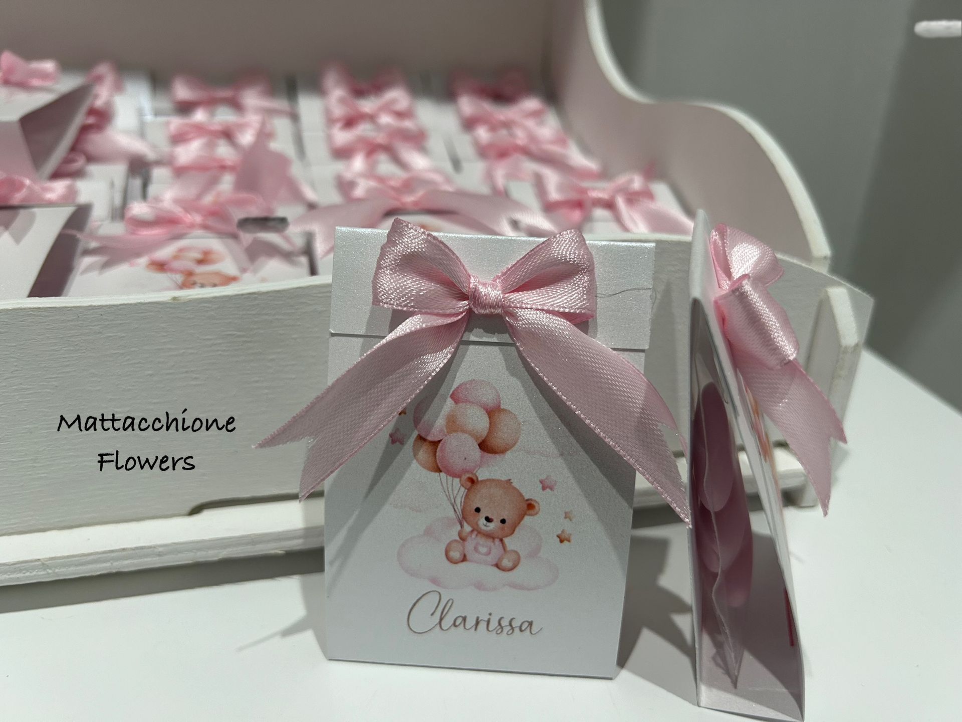 segnaposto e confettate