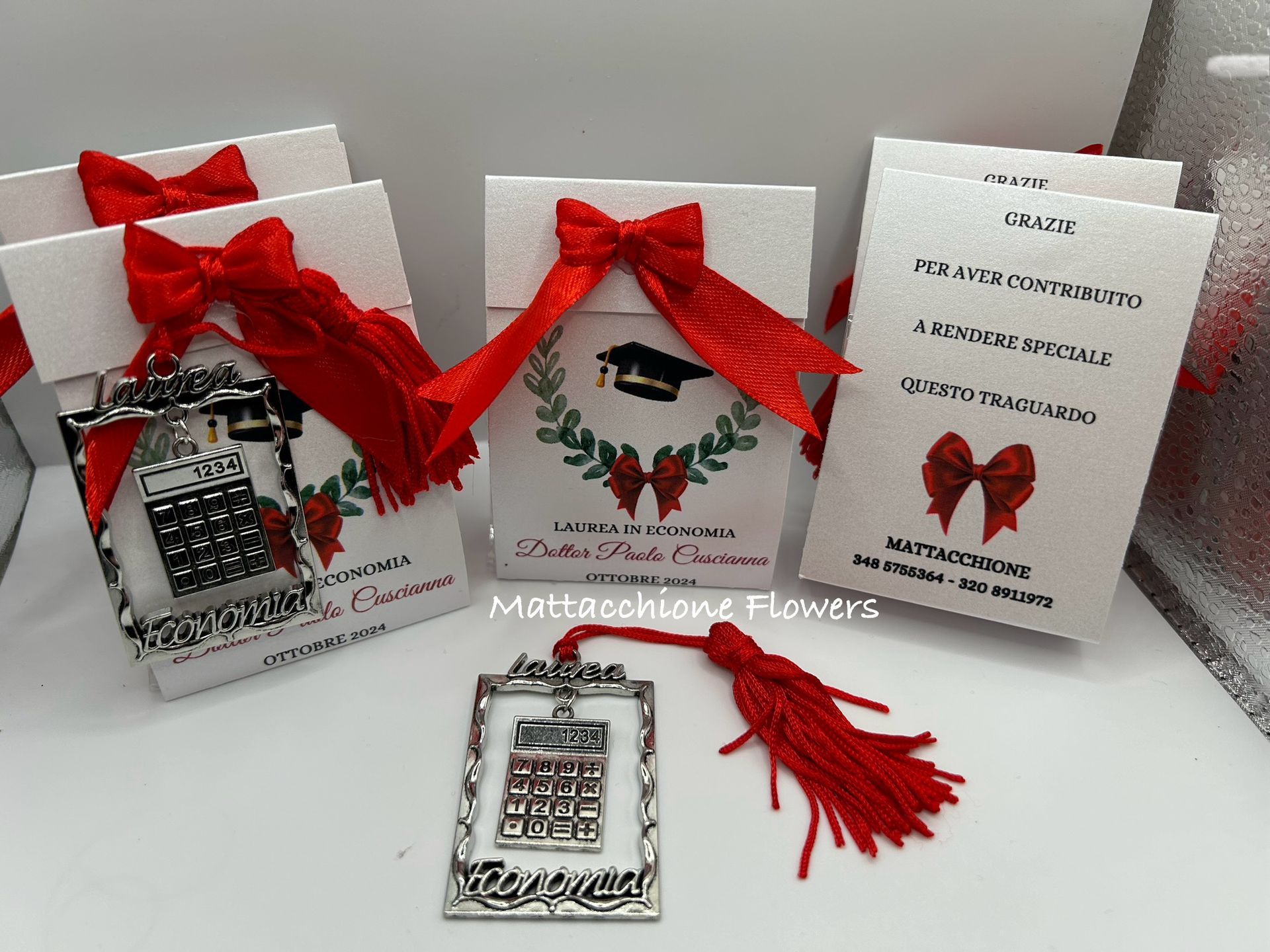 segnaposto e confettate