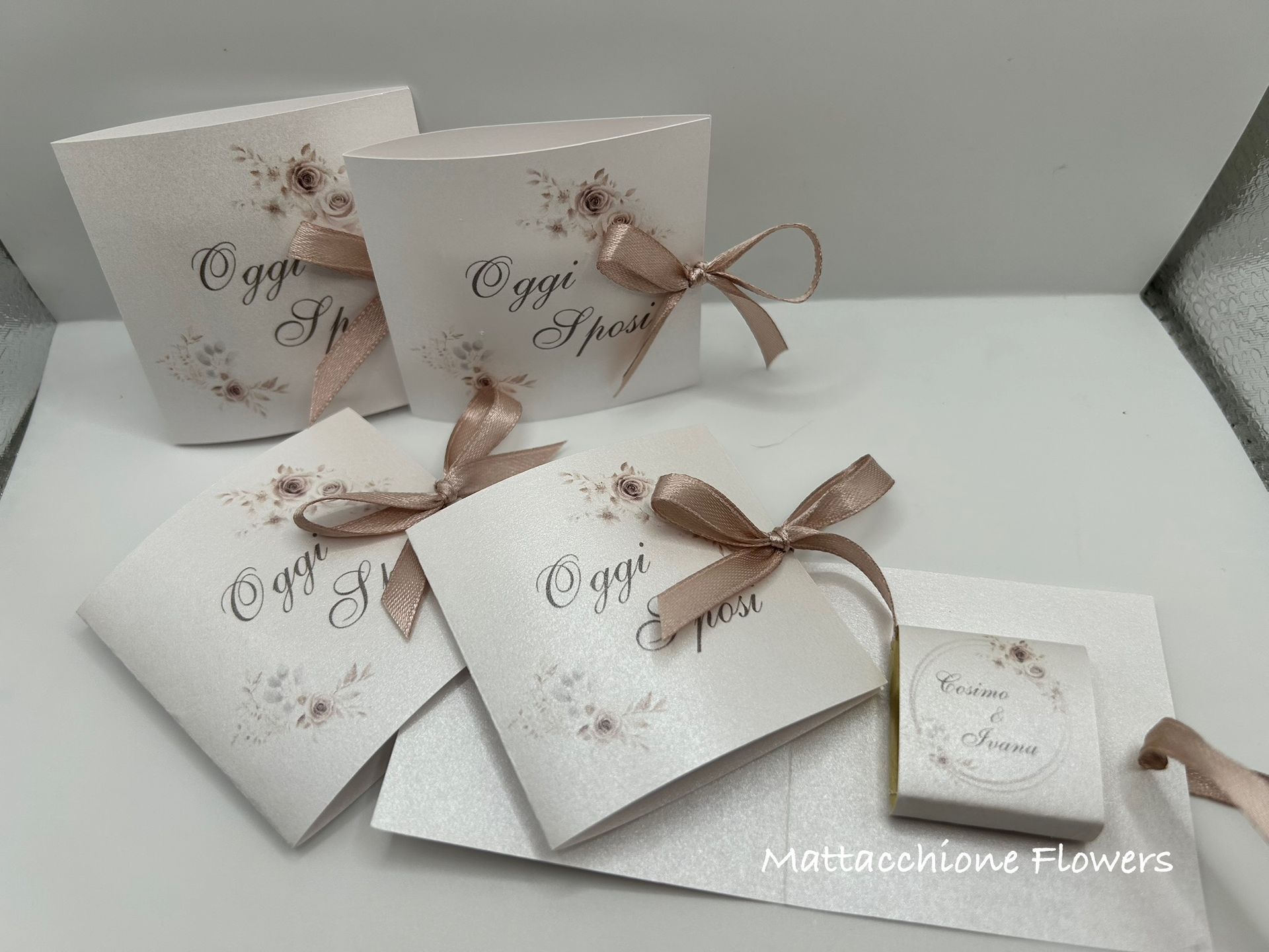 segnaposto e confettate