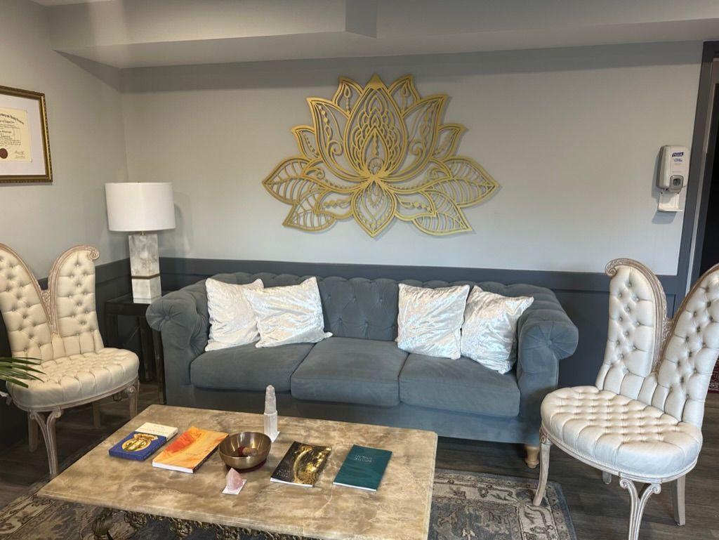 image of the lobby of lotus acupuncture and wellness in Merrimack NH