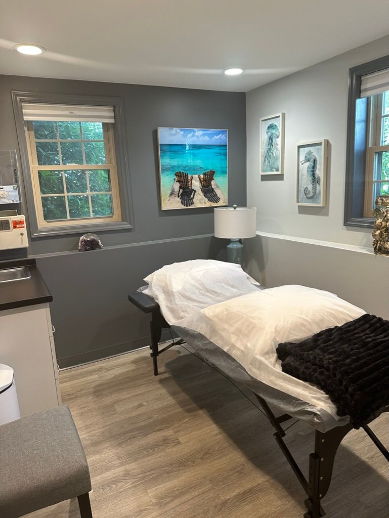 image of the service room of lotus acupuncture and wellness in Merrimack NH
