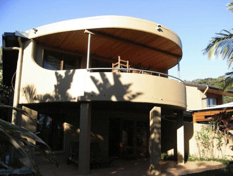A House With A Balcony And A Shadow Of A Palm Tree — Yves De Wilde Quality Painting Services In Lismore, NSW