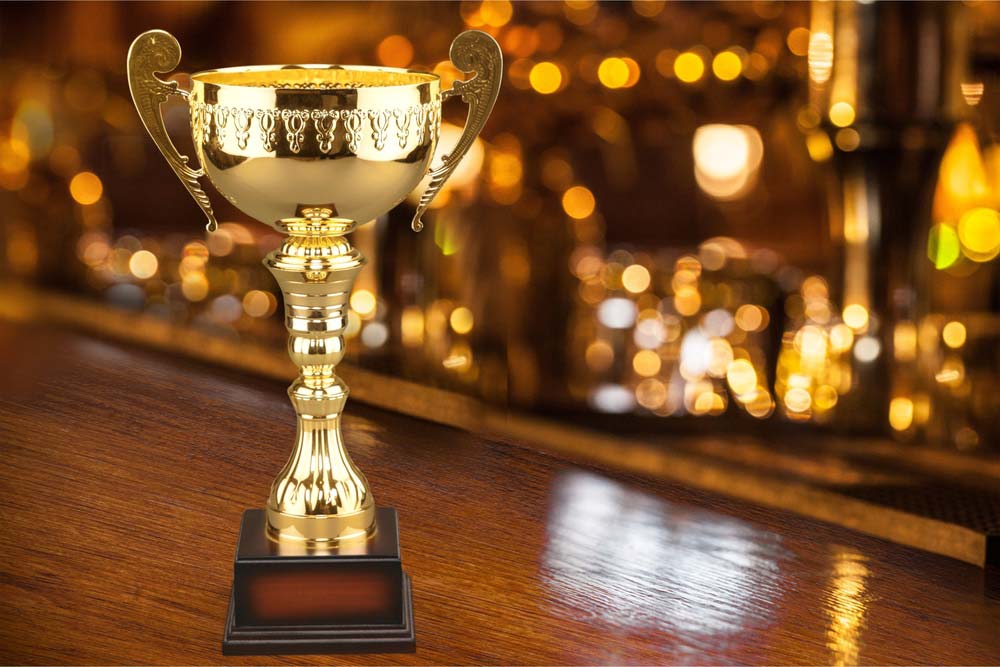 Golden Trophy — Trophies And Engraving Services In Dapto, NSW