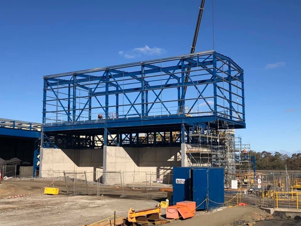Metal Structure Onsite | Cobar, Nsw | Cynend Building & Construction