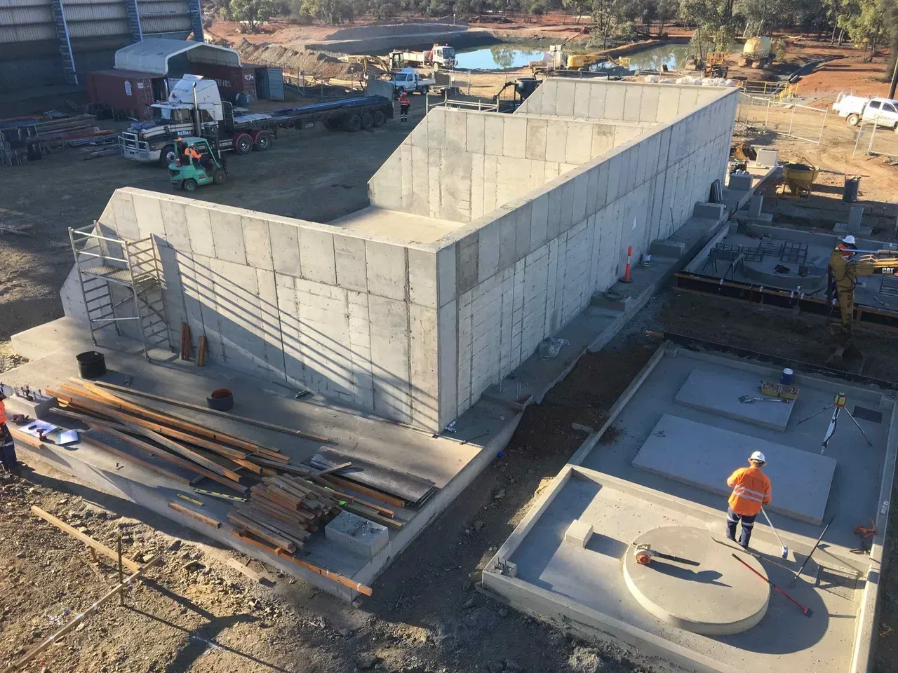 Concrete Wall | Cobar, Nsw | Cynend Building & Construction
