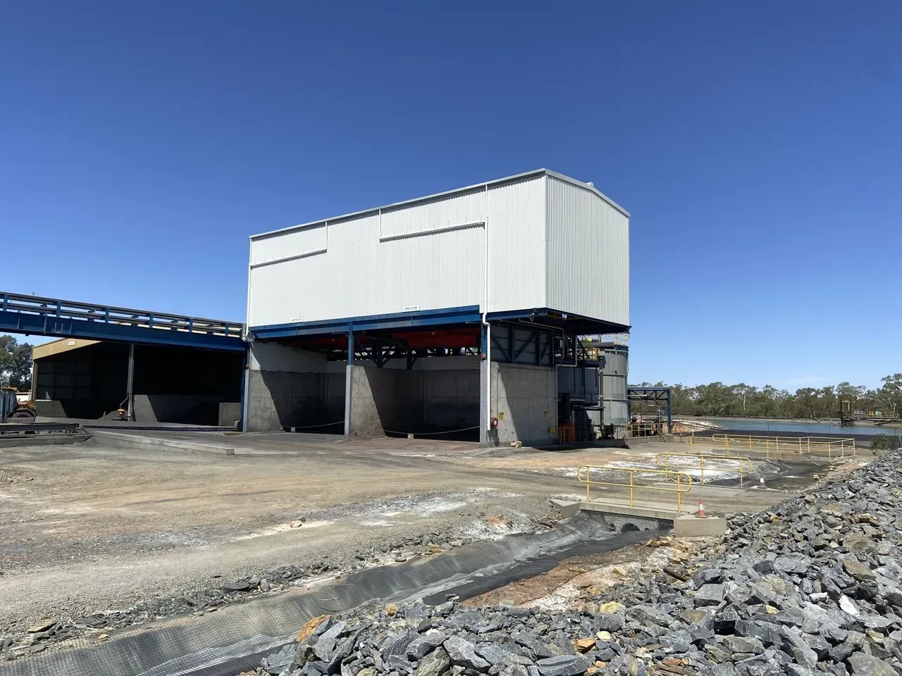 Outdoor Safety Warehouse on the Construction Site | Cobar, Nsw | Cynend Building & Construction
