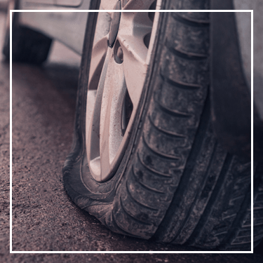 Flat repair at Eagle Tire in St. George, UT