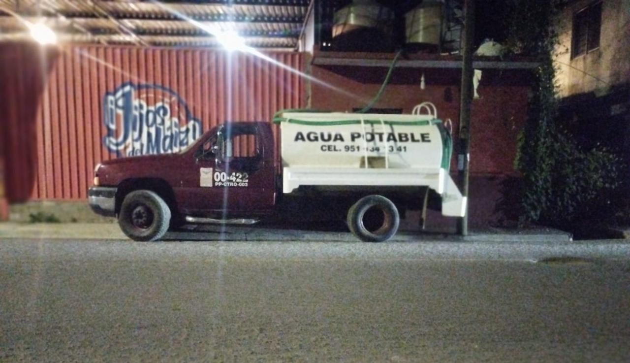 transporte de agua